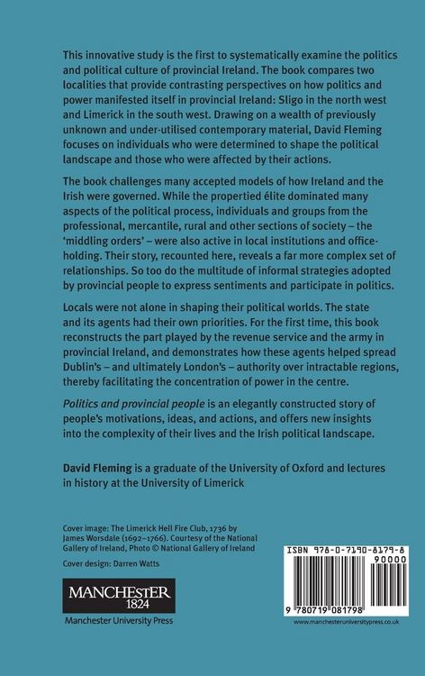 Produktbild: Politics and provincial people
