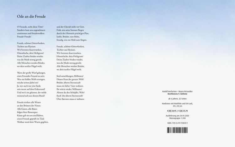 Produktbild: Beethovens 9. Sinfonie (Das musikalische Bilderbuch mit CD und zum Streamen)