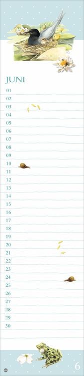 Produktbild: Marjolein Bastin: Geburtstagskalender Langplaner