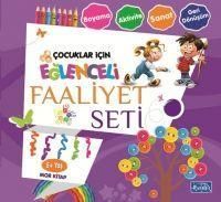 Produktbild: Cocuklar Icin Eglenceli Faaliyet Seti Mor Kitap 5 Yas &Uuml;zeri