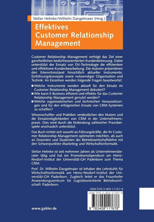 Produktbild: Effektives Customer Relationship Management