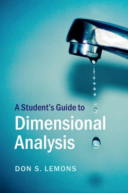 Produktbild: A Student's Guide to Dimensional Analysis