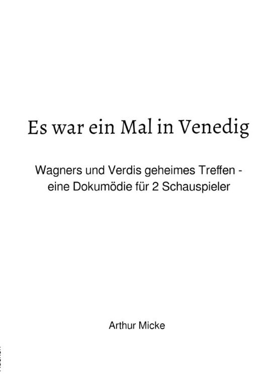 Produktbild: Es war ein Mal in Venedig