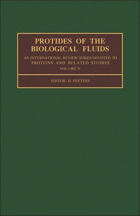 Produktbild: Protides of the Biological Fluids