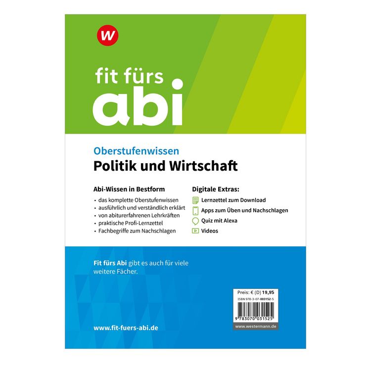 Produktbild: Fit f&uuml;rs Abi