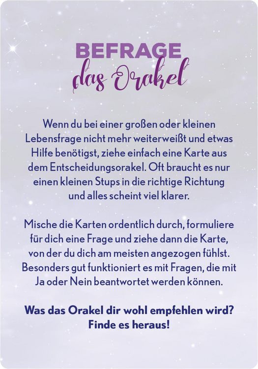 Produktbild: Entscheidungsorakel
