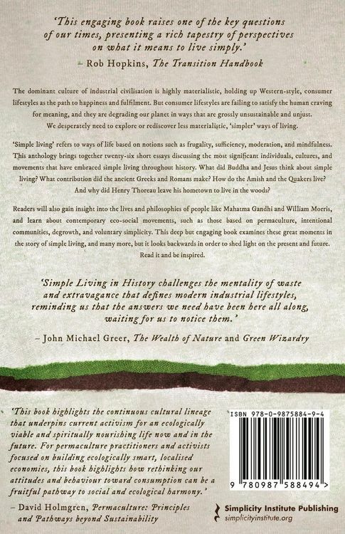 Produktbild: Simple Living in History