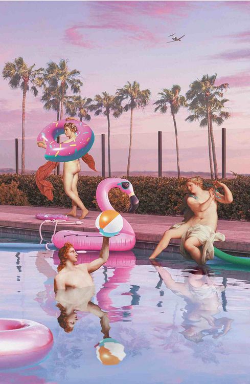 Produktbild: Erwachsenenpuzzle 200 Teile - Poolparty