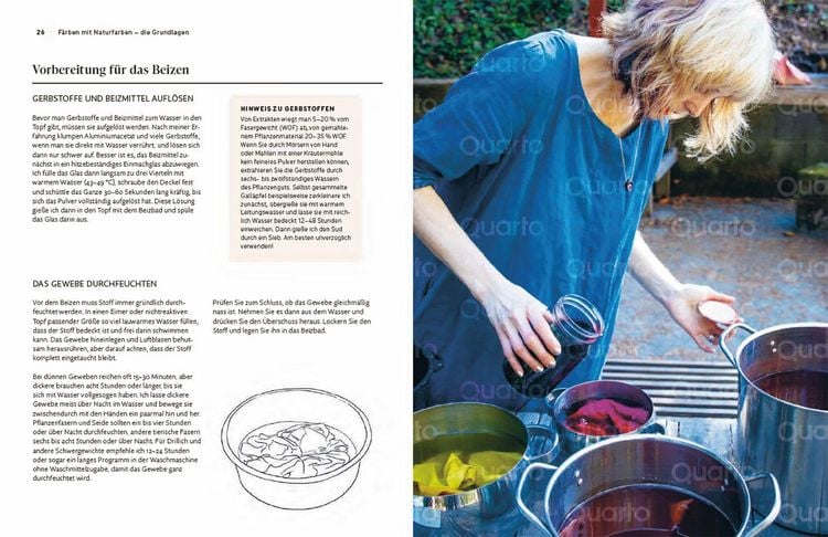 Produktbild: Das Handbuch der Pflanzenfarben
