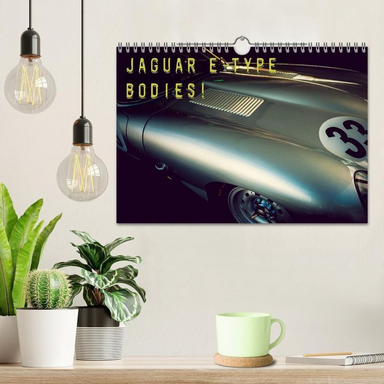 Produktbild: Jaguar E-Type - Bodies (Wandkalender 2027 DIN A4 quer), CALVENDO Monatskalender