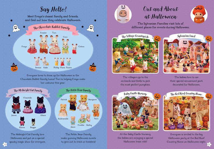 Produktbild: Sylvanian Families: Halloween Search and Find