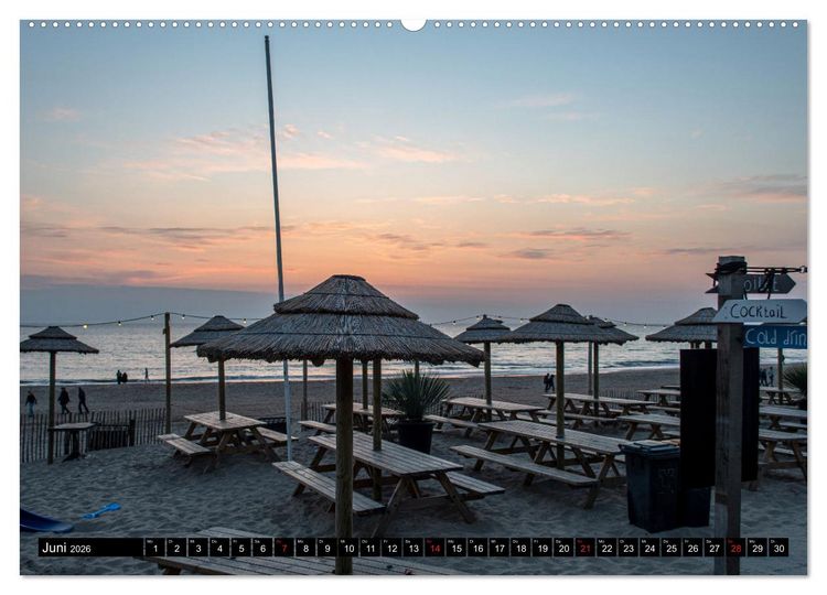 Produktbild: Egmond aan Zee - Nat&uuml;rlich (hochwertiger Premium Wandkalender 2026 DIN A2 quer), Kunstdruck in Hochglanz