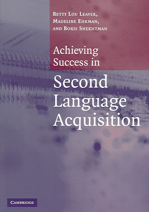 Produktbild: Achieving Success in Second Language Acquisition