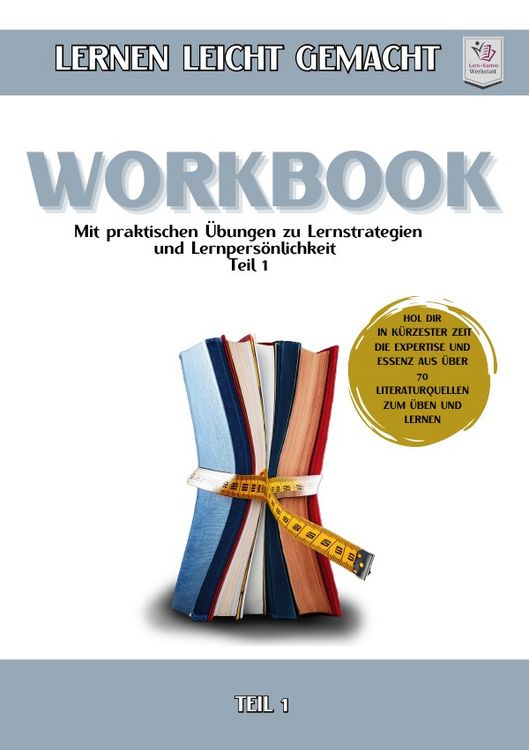 Produktbild: Workbook im Miniformat I Lernen lernen leicht gemacht