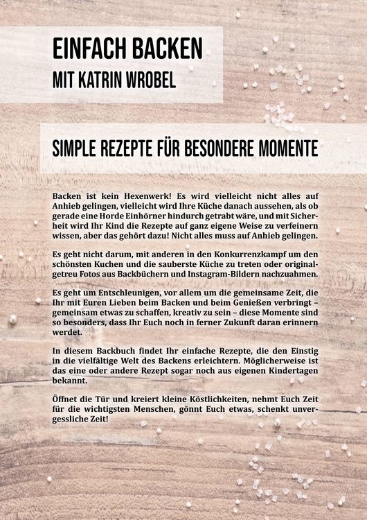 Produktbild: Einfach backen mit Katrin Wrobel