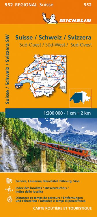 Produktbild: Michelin Schweiz S&uuml;d-West