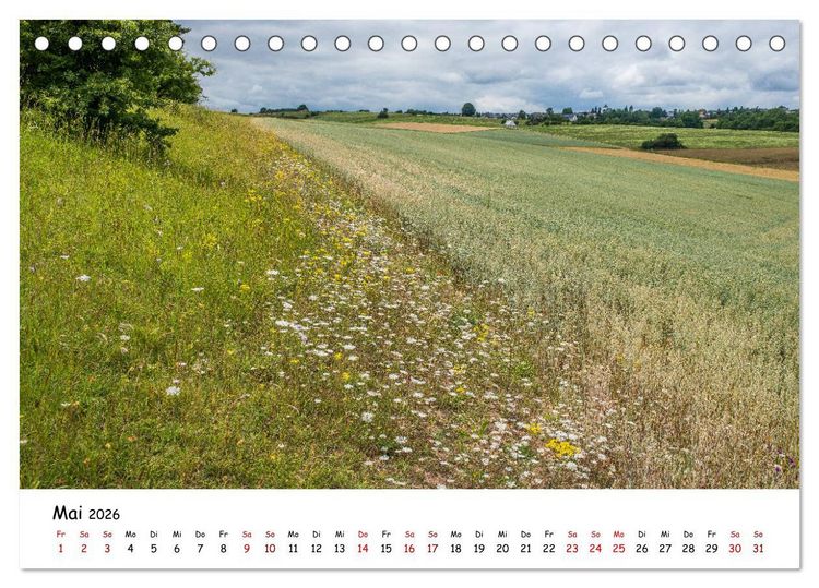 Produktbild: Die Eifel - Orte und Landschaften (Tischkalender 2026 DIN A5 quer), CALVENDO Monatskalender