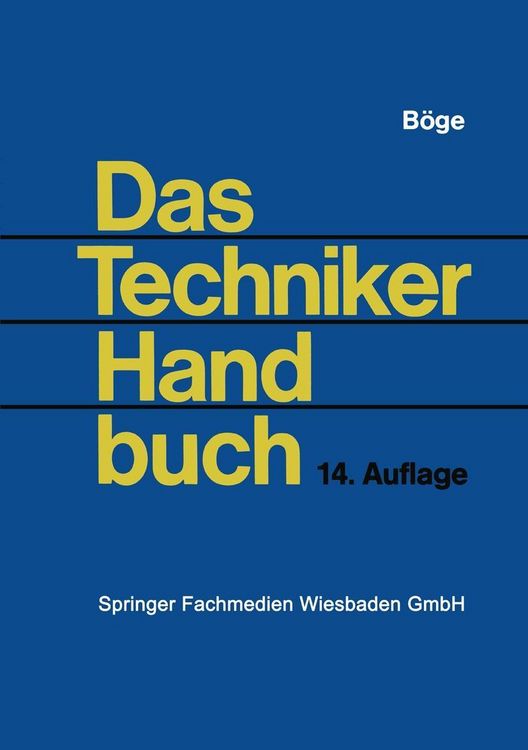 Produktbild: Das Techniker Handbuch