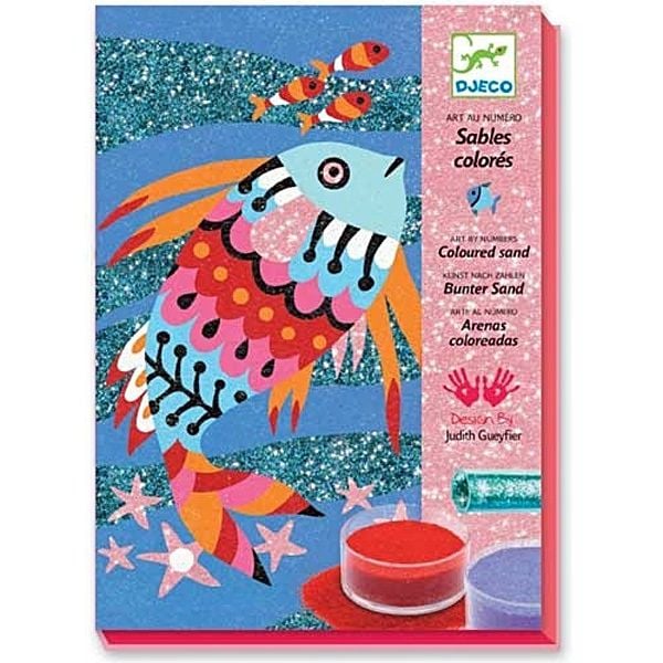 Produktbild: DJECO Sandbild: Regenbogen Fische