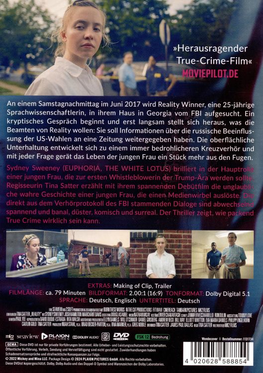Produktbild: Reality - Wahrheit hat ihren Preis