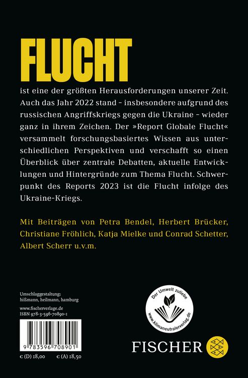 Produktbild: Report Globale Flucht 2023