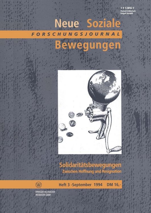 Produktbild: Solidarit&auml;tsbewegungen