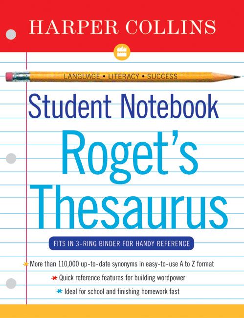 Produktbild: HarperCollins Student Notebook A-Z Thesaurus