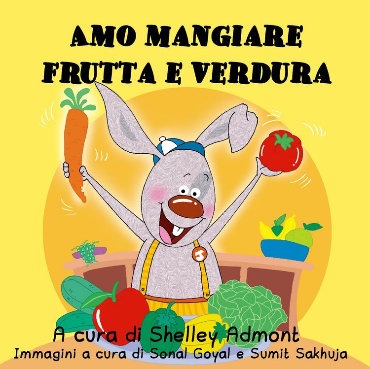 Produktbild: Amo mangiare frutta e verdura (Italian Bedtime Collection)