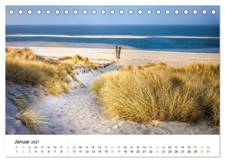 Produktbild: Sylt - Meine Trauminsel (Tischkalender 2027 DIN A5 quer), CALVENDO Monatskalender