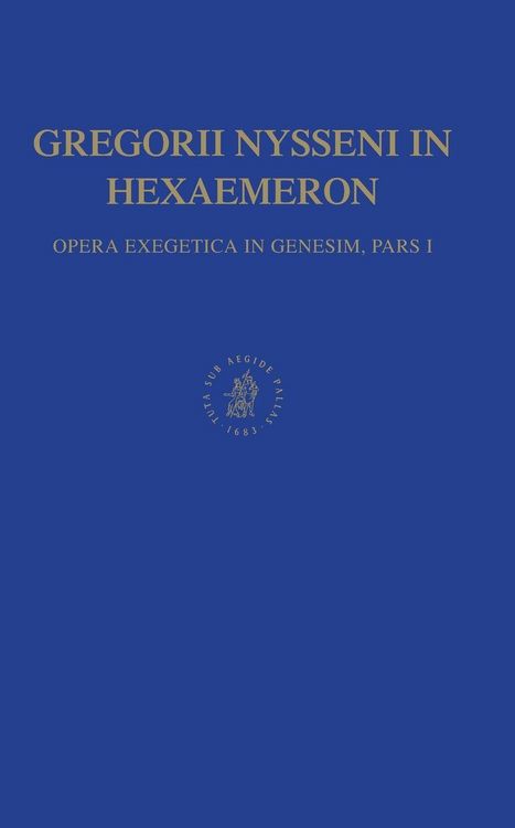 Produktbild: Gregorii Nysseni in Hexaemeron