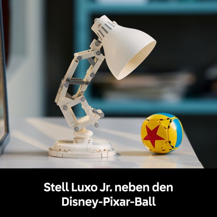 Produktbild: LEGO Ideas Disney Pixar Luxo Jr. Modellbau f&uuml;r Erwachsene 21357