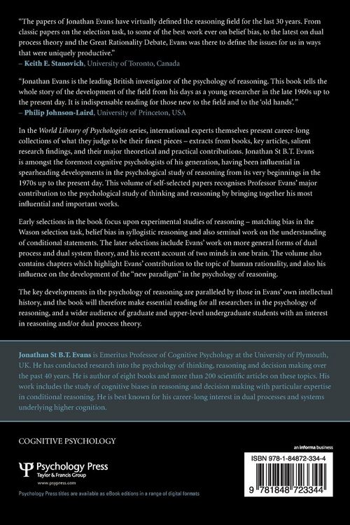 Produktbild: Reasoning, Rationality and Dual Processes
