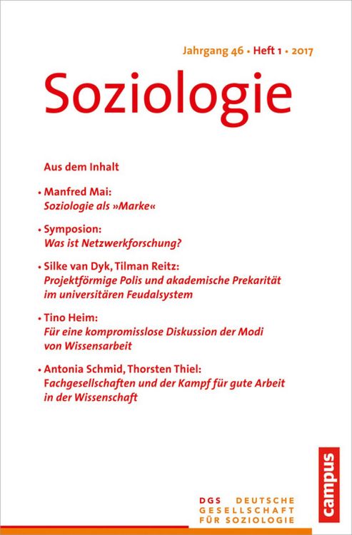 Produktbild: Soziologie 1.2017