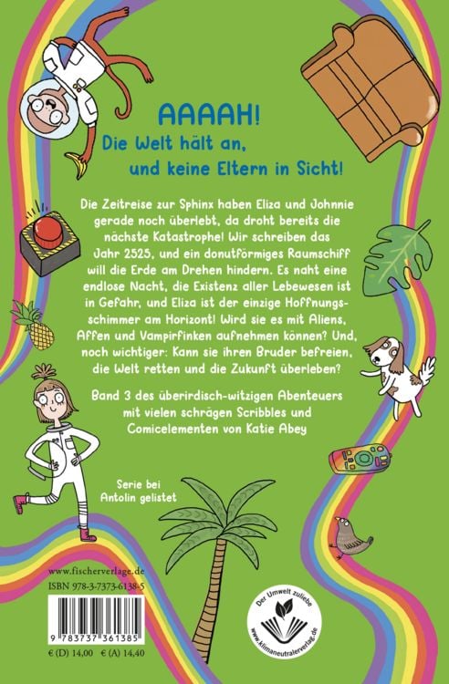 Produktbild: Wie man ohne Eltern &uuml;berlebt &ndash; jetzt wirklich! Der ph&auml;nomenal abgefahrene Angriff auf das Donut-Raumschiff
