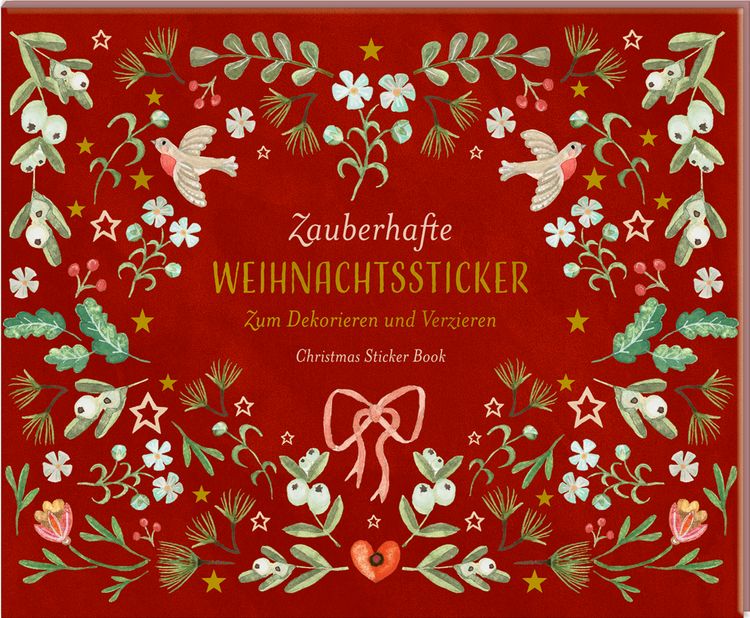 Produktbild: Stickerbuch &ndash; Zauberhafte Weihnachtssticker