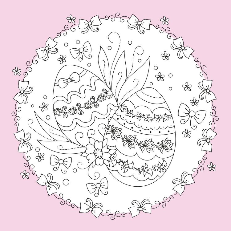 Produktbild: Mein Malblock: Frohe Ostern