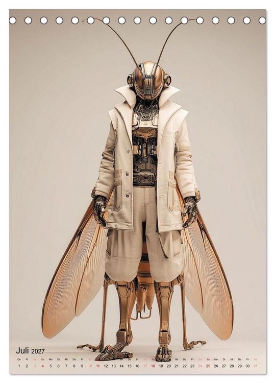 Produktbild: Insecta Fantastica (Tischkalender 2027 DIN A5 hoch), CALVENDO Monatskalender