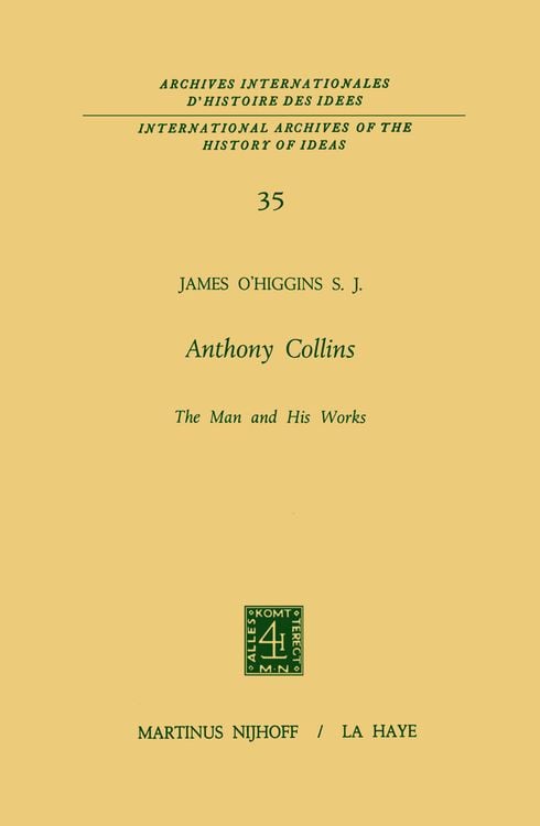 Produktbild: Anthony Collins The Man and His Works