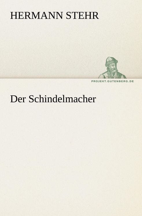 Produktbild: Der Schindelmacher