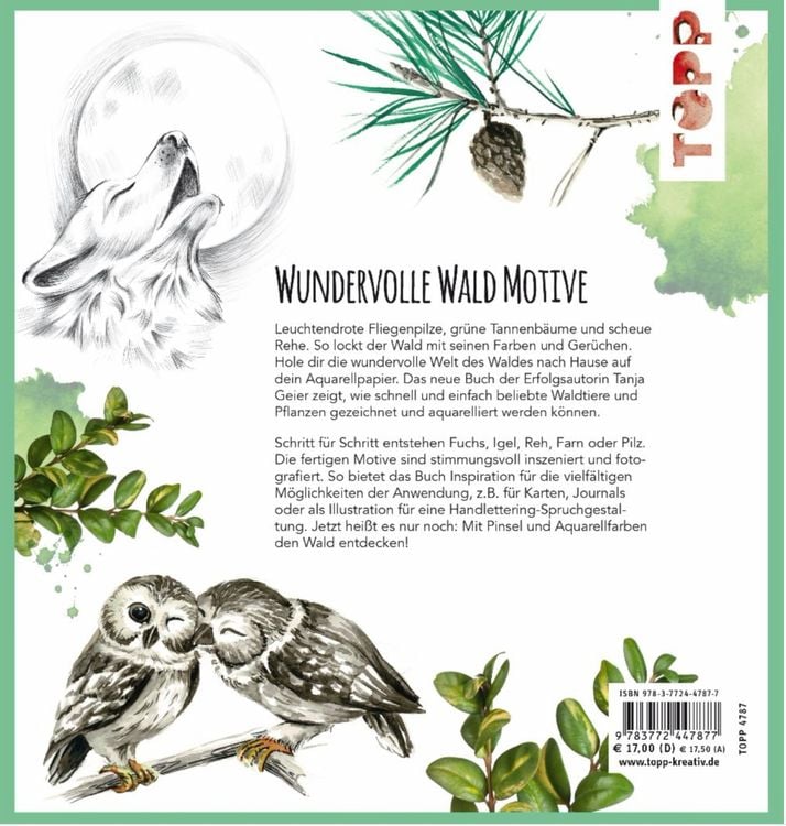 Produktbild: Das wundervolle Buch der Waldmotive