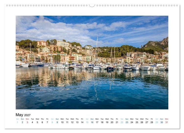 Produktbild: Longing for Mallorca (High Quality Premium Wall Calendar 2027 DIN A2 landscape),CALVENDO 12 Month Wall Calendar