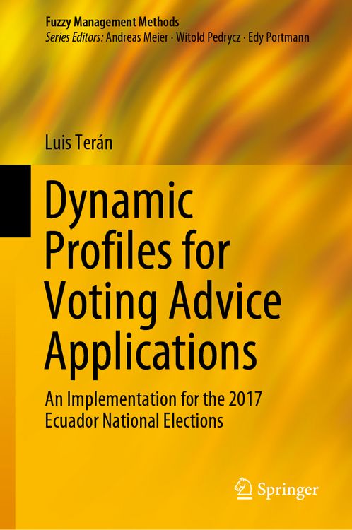Produktbild: Dynamic Profiles for Voting Advice Applications