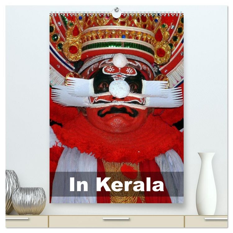Produktbild: In Kerala (hochwertiger Premium Wandkalender 2026 DIN A2 hoch), Kunstdruck in Hochglanz