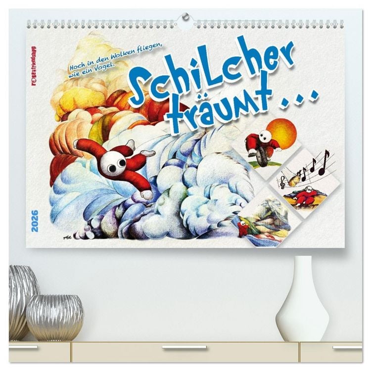Produktbild: Schilcher tr&auml;umt ... (hochwertiger Premium Wandkalender 2026 DIN A2 quer), Kunstdruck in Hochglanz
