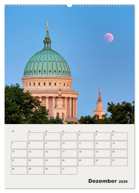 Produktbild: Potsdam in Farbe (hochwertiger Premium Wandkalender 2026 DIN A2 hoch), Kunstdruck in Hochglanz