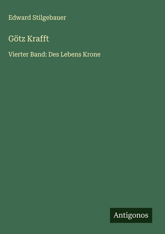 Produktbild: G&ouml;tz Krafft