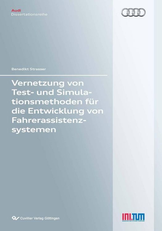 Produktbild: Vernetzung von Test- und Simulationsmethoden f&uuml;r die Entwicklung von Fahrerassistenzsystemen