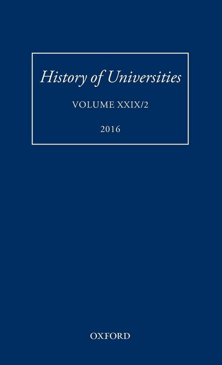 Produktbild: HISTORY OF UNIVERSITIES VOL 29/2 HOU C