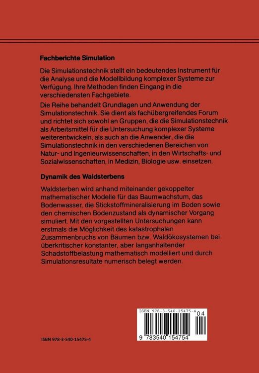 Produktbild: Dynamik des Waldsterbens