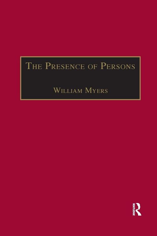 Produktbild: The Presence of Persons